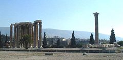 Temple of Zeus in Athens