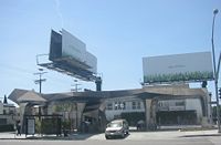 BP "Helios" fueling station in Los Angeles.