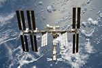 The International Space Station after STS-124.