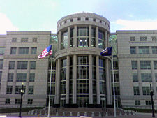 The Scott Matheson Courthouse is the seat of the Utah Supreme Court
