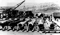 In July 1944, the laboratory abandoned the plutonium gun-type bomb ("Thin Man," shown above) and focused almost entirely on the problem of implosion.