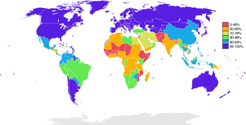 Image:Literacy rate world.svg