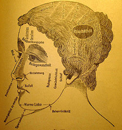 Early German Depiction of Phrenological Principles