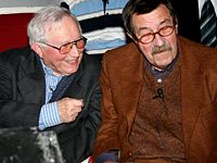 Tadeusz Różewicz and Günter Grass, 2006