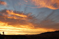 Sunrise over Reno