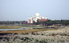 View from the Agra Fort