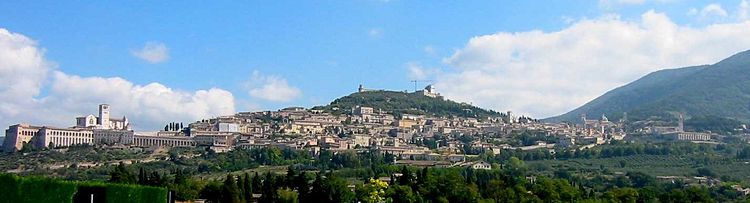 Panorama of Assisi