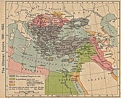 Map of the Ottoman Empire