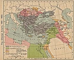 Ottoman Empire, 1481-1683 (1923 map)