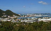 Philipsburg, Sint Maarten, Dutch side.