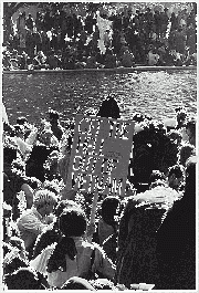 Anti-war demonstration in 1967.