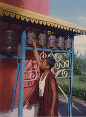 A Buddhist monastery