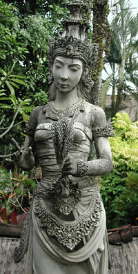 Statue of Dewi Sri, Ubud, Bali