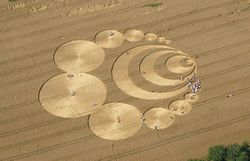 A Crop circle in Switzerland