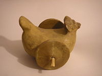 A clay toy from Mohenjodaro