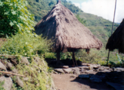 A traditional house in Ifugao.