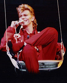 David Bowie in 1987