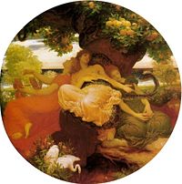 The Garden of the Hesperides by Frederick, Lord Leighton, 1892