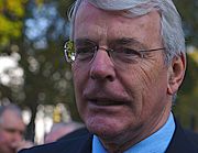 Major in 2007 at the memorial service for Lord Weatherill, former speaker of the House of Commons.