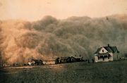 The Dust Bowl ravaged parts of the state in the 1930s.