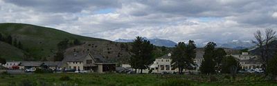 Fort Yellowstone, formerly a U.S. Army base, now serves as the administration headquarters for Yellowstone National Park