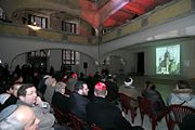 A 2006 exhibition, involving a presentation, attended by many Jews.