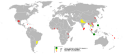 Coconut and copra output in 2005