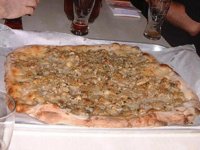 White clam pizza