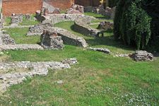 Ruins of the emperor's palace in Milan, where Costantinus and Licinius issued the Edict of Milan
