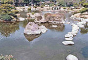 A spacious Japanese garden, Suizenji