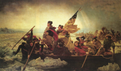 Washington Crossing the Delaware, by Emanuel Leutze, 1851, Metropolitan Museum of Art