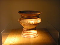 Ban Chiang pottery in the Museum für Indische Kunst, Berlin-Dahlem