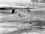 France-marked USAF C-119 flown by CIA pilots over Dien Bien Phu in 1954.