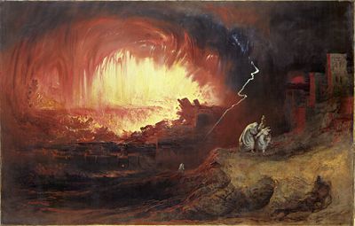 The Destruction of Sodom and Gomorrah, John Martin, 1832.