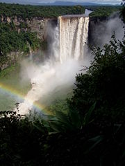 Kaietur Falls in central Guyana