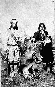 Laguna Pueblo dwellers