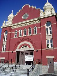The French-speaking Ottawa Seventh-day Adventist Church, a former synagogue