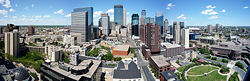 Downtown Minneapolis in July 2008