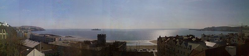 View of the bay in Douglas.