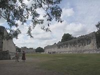 Ball court at Chichen Itza