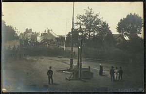 Execution of Languille, in 1905.