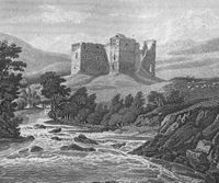 Hermitage Castle in 1814.