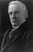 Prime minister David Lloyd George.