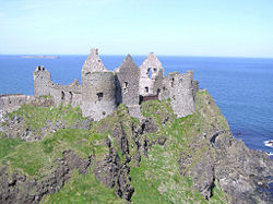 Dunluce Castle.