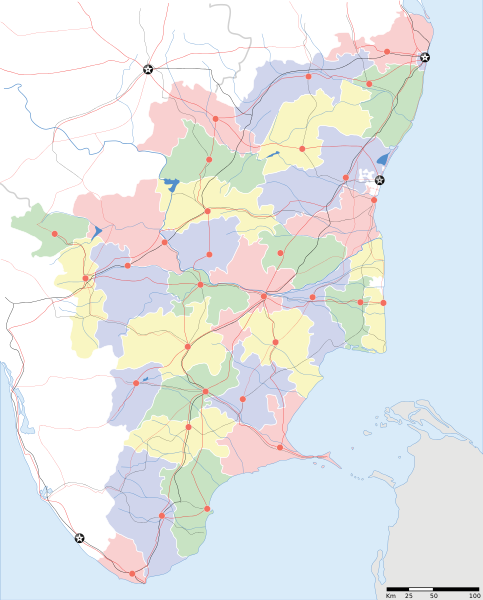 Image:Tamil Nadu locator map.svg