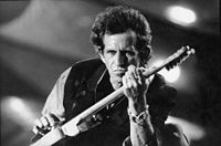 Keith Richards of the Rolling Stones.
