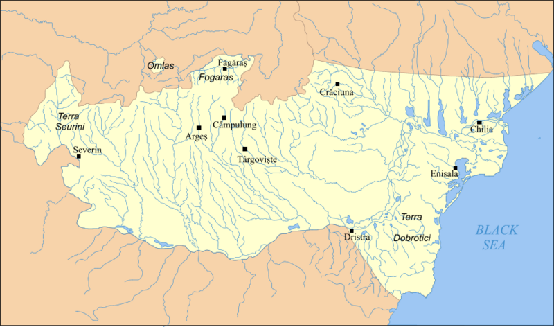 Image:Tara Rumaneasca map.png
