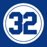 Sandy Koufax's number 32 was retired by the Los Angeles Dodgers in 1972