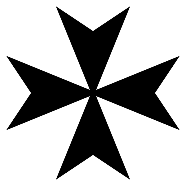 File:Maltese-Cross-Heraldry.svg
