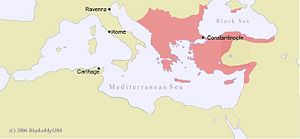 The Byzantine Empire under Manuel I Komnenos, c. 1180